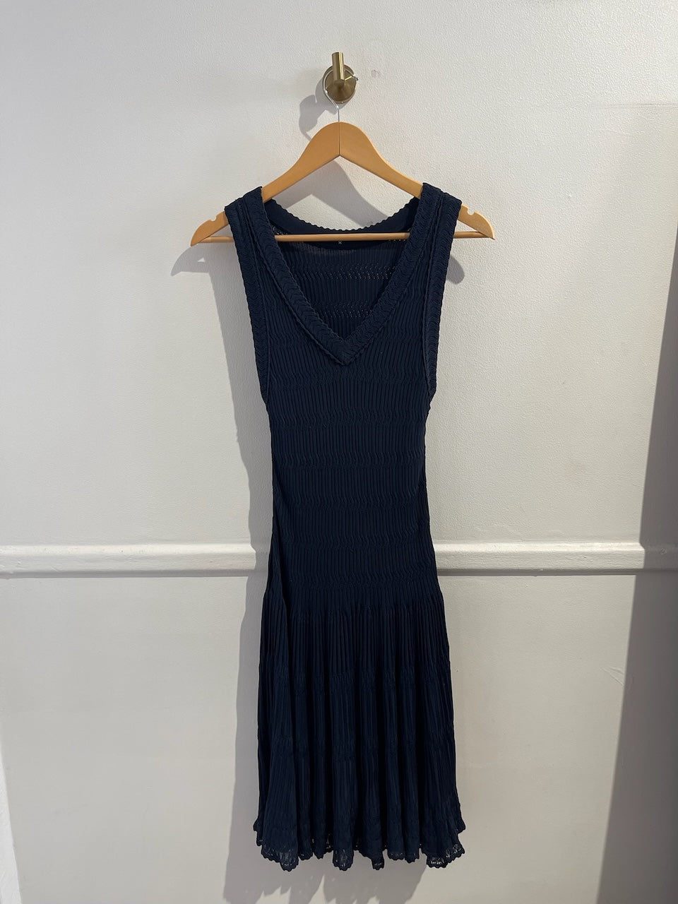 Robe Alaia bleu marine T.36