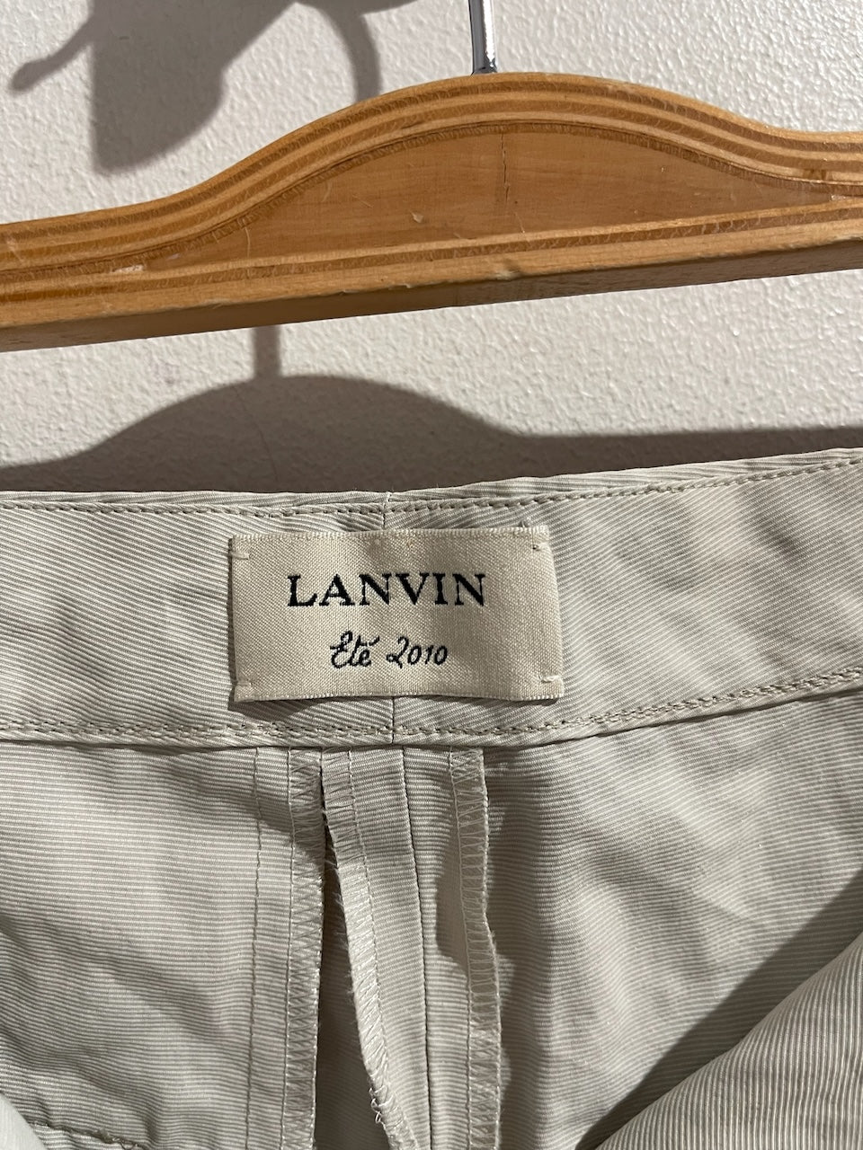 Pantalon Lanvin blanc T.38