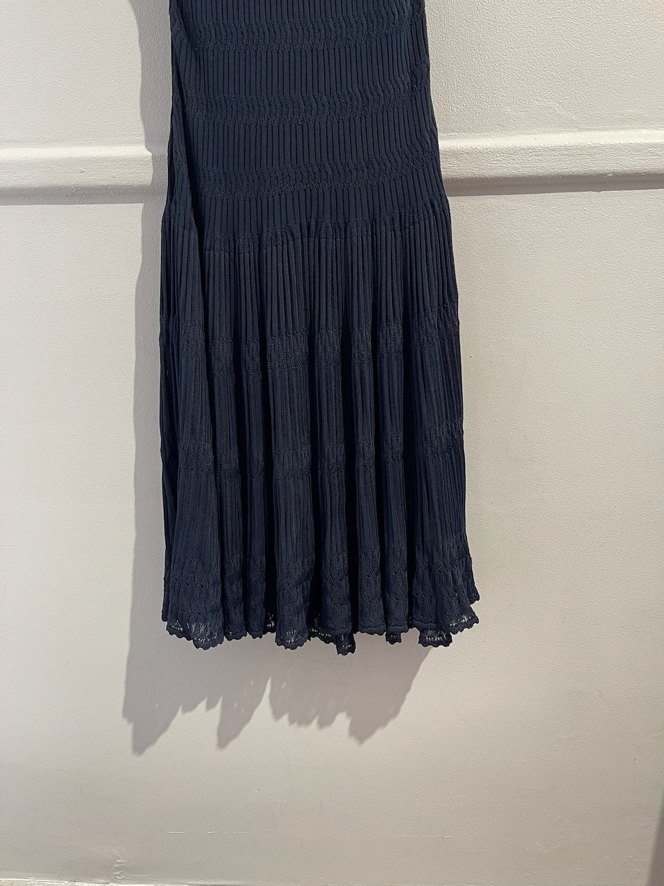 Robe Alaia bleu marine T.36