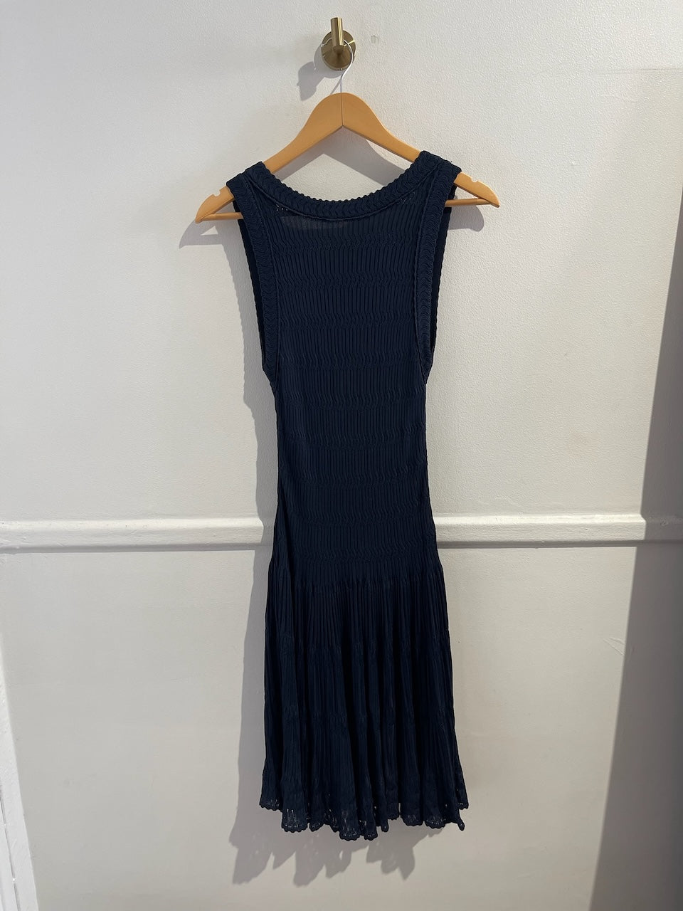 Robe Alaia bleu marine T.36
