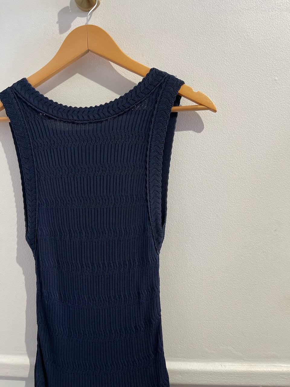Robe Alaia bleu marine T.36