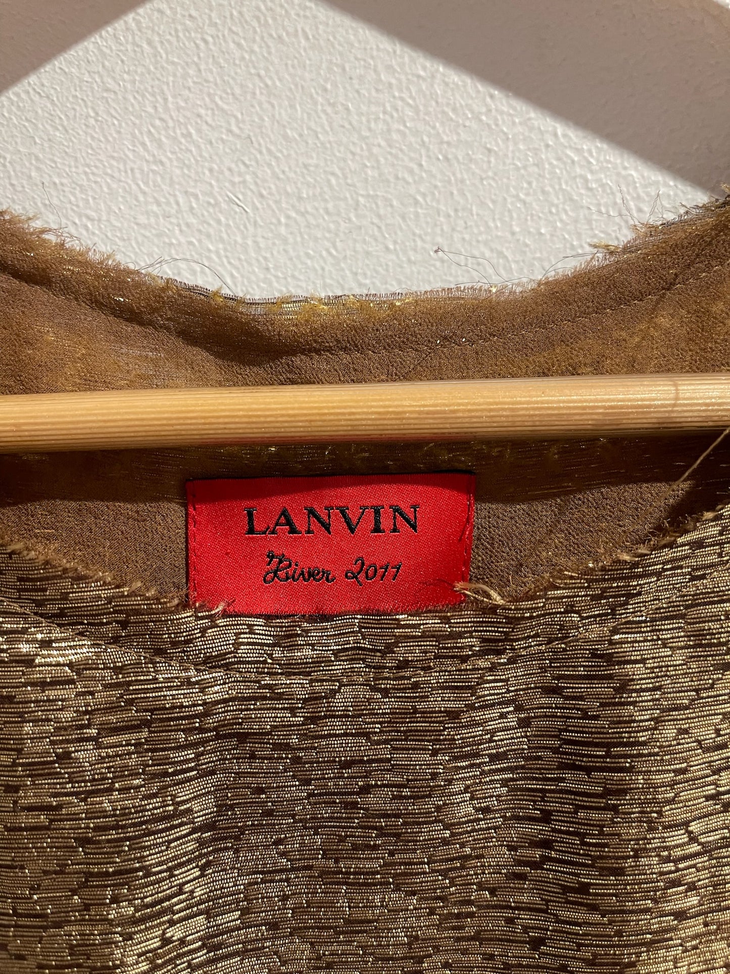 Top Lanvin doré T.42