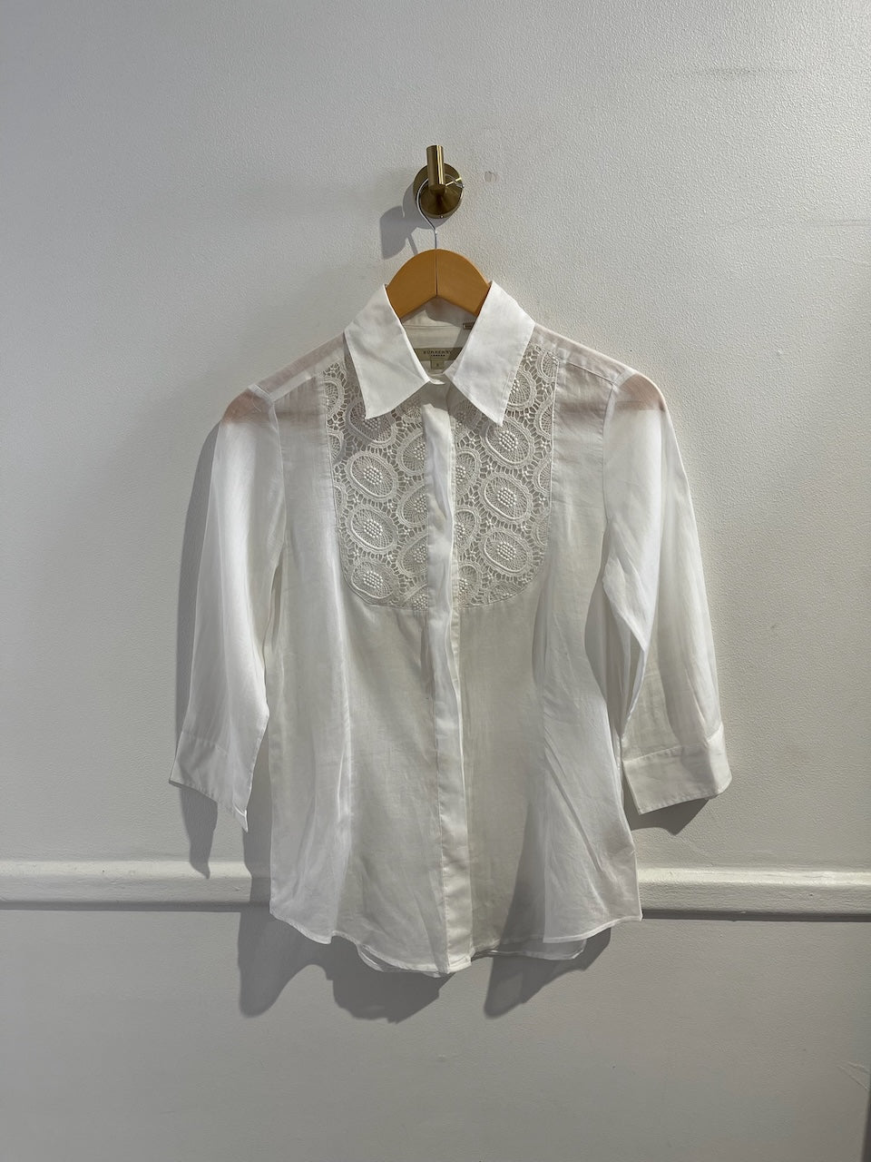 Chemise Burberry blanche T.S