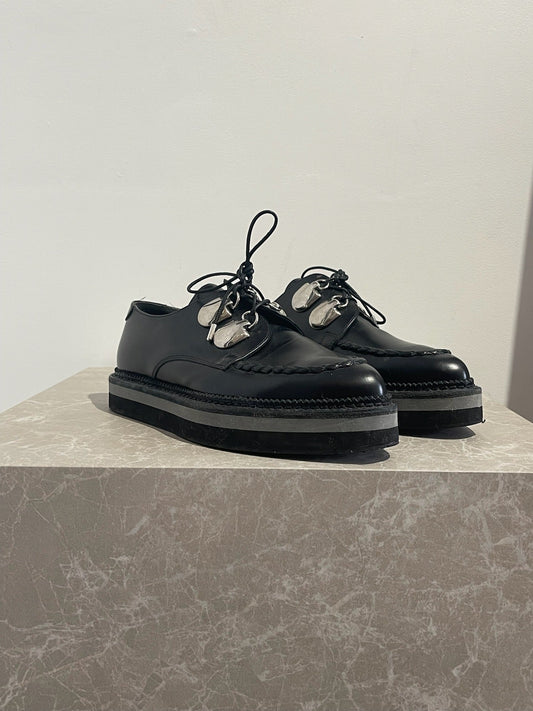Creepers Alexander McQueen noires T.36,5