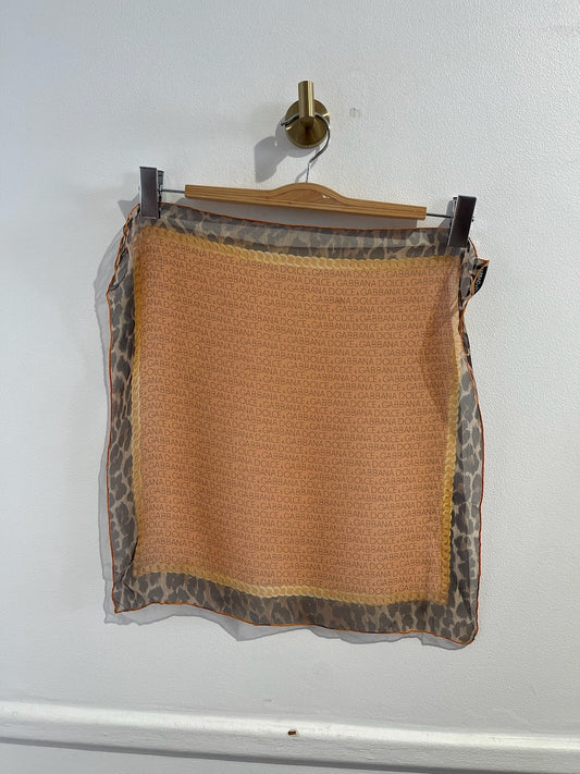 Foulard Dolce & Gabbana orange