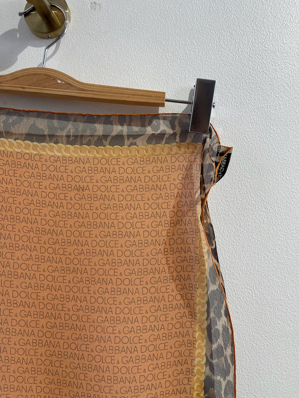 Foulard Dolce & Gabbana orange