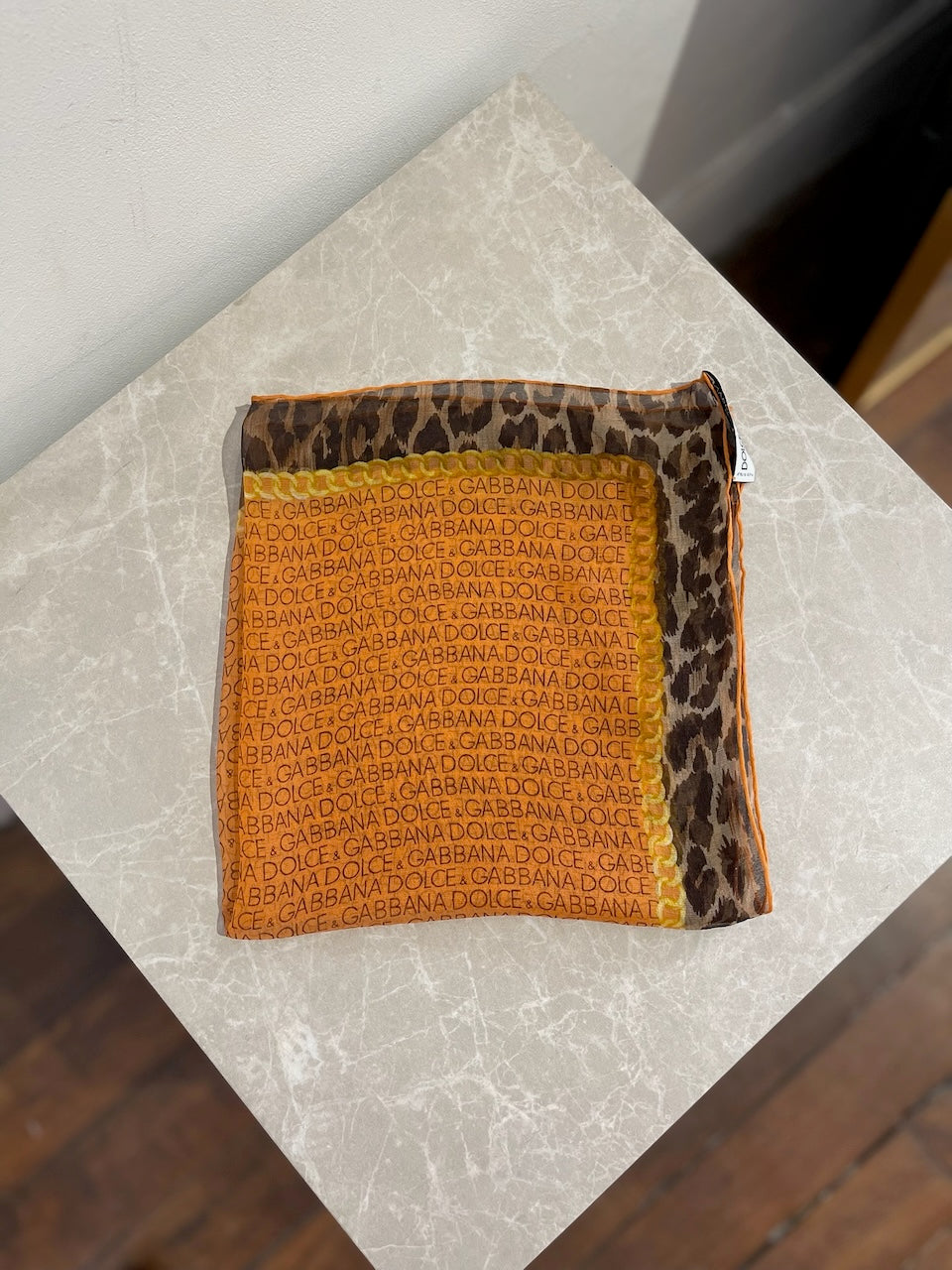 Foulard Dolce & Gabbana orange