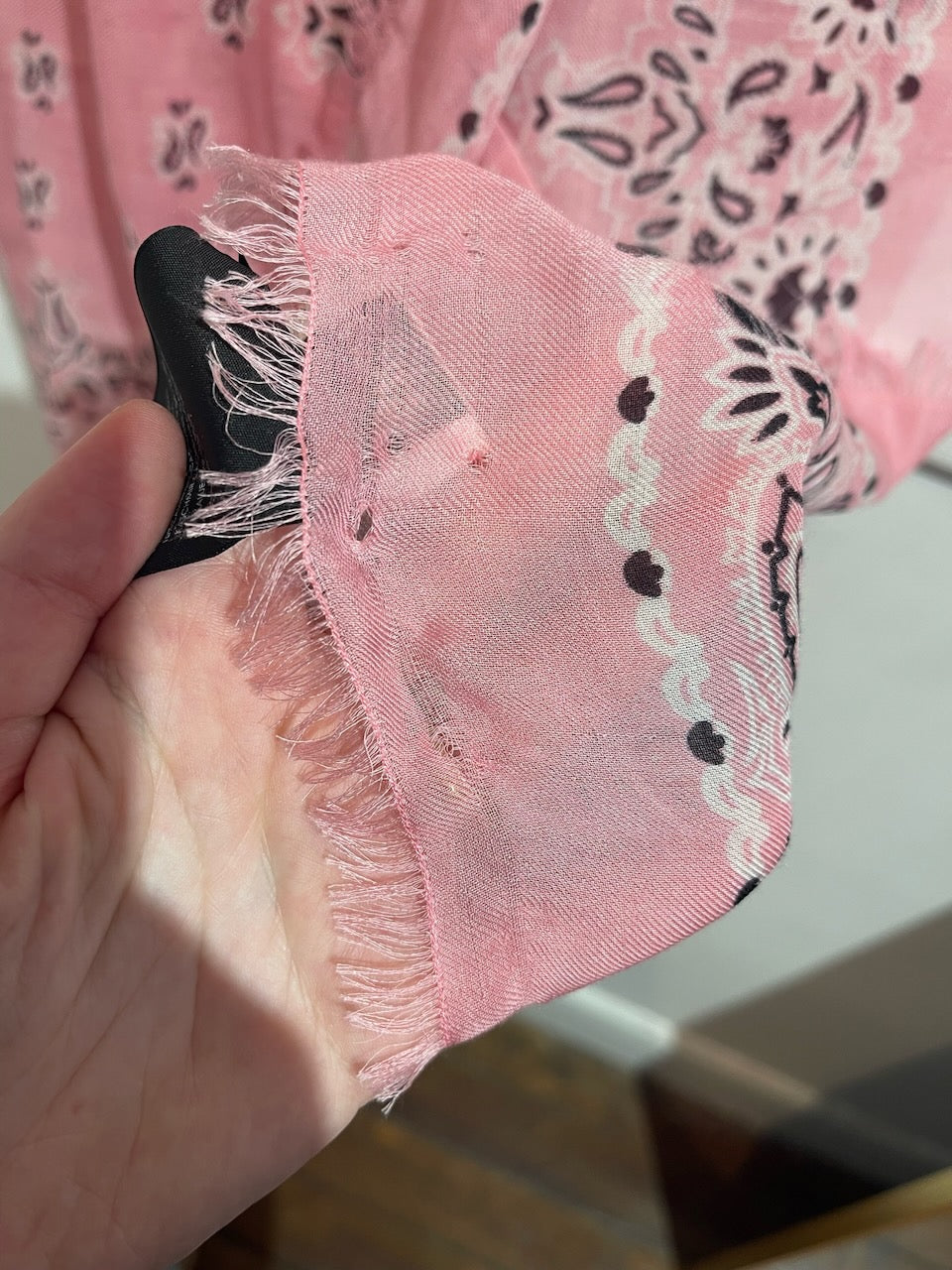 Echarpe Saint Laurent Rose