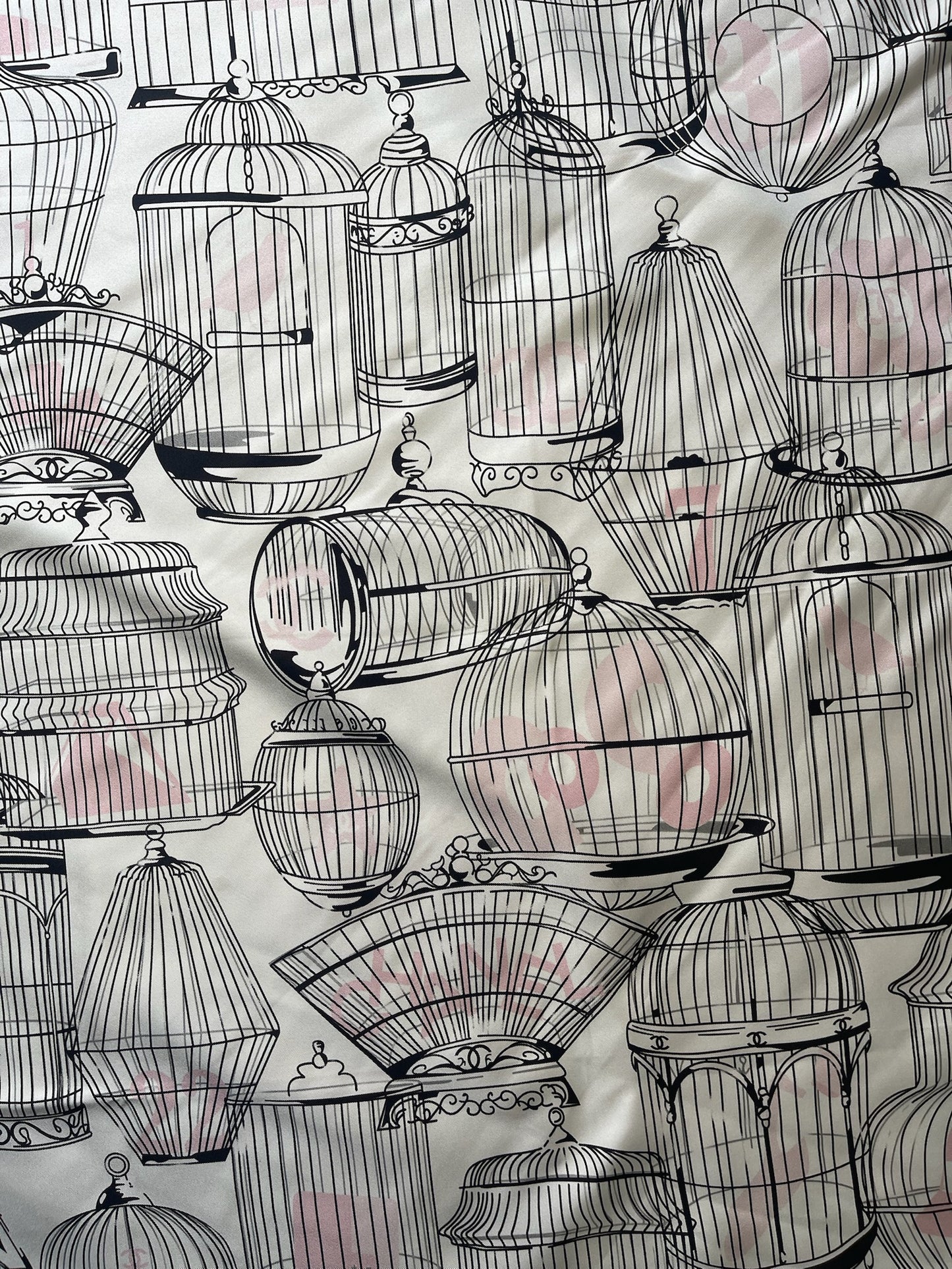 Foulard Chanel Cages d'oiseaux
