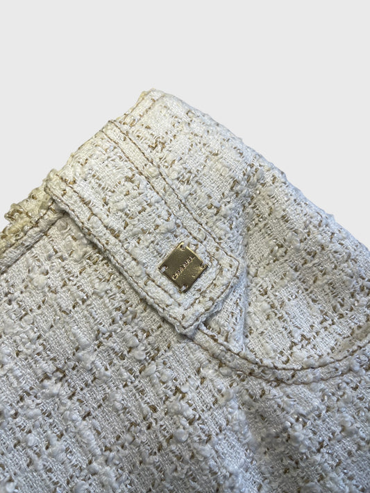 Jupe Chanel blanche T.38