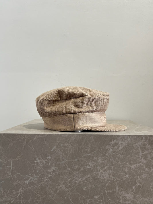 Casquette Dior beige T.57