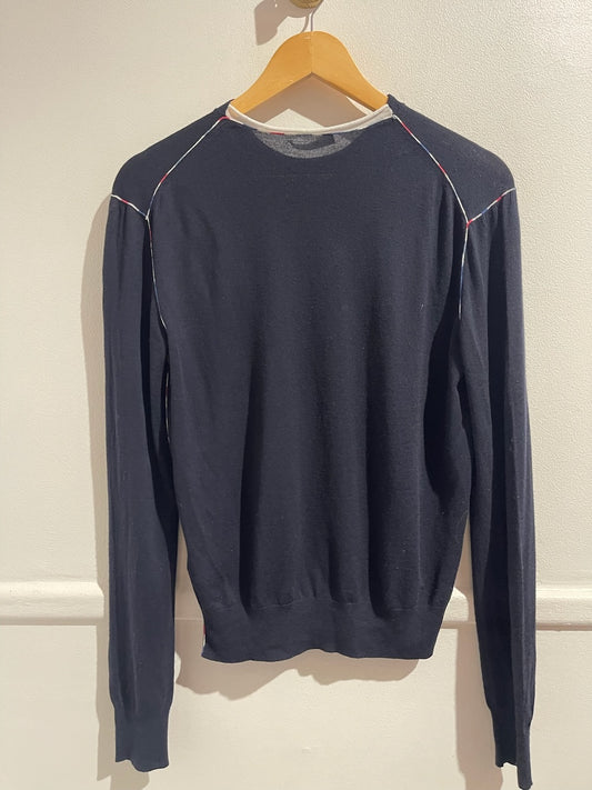 Pull Celine bleu marine T.XS