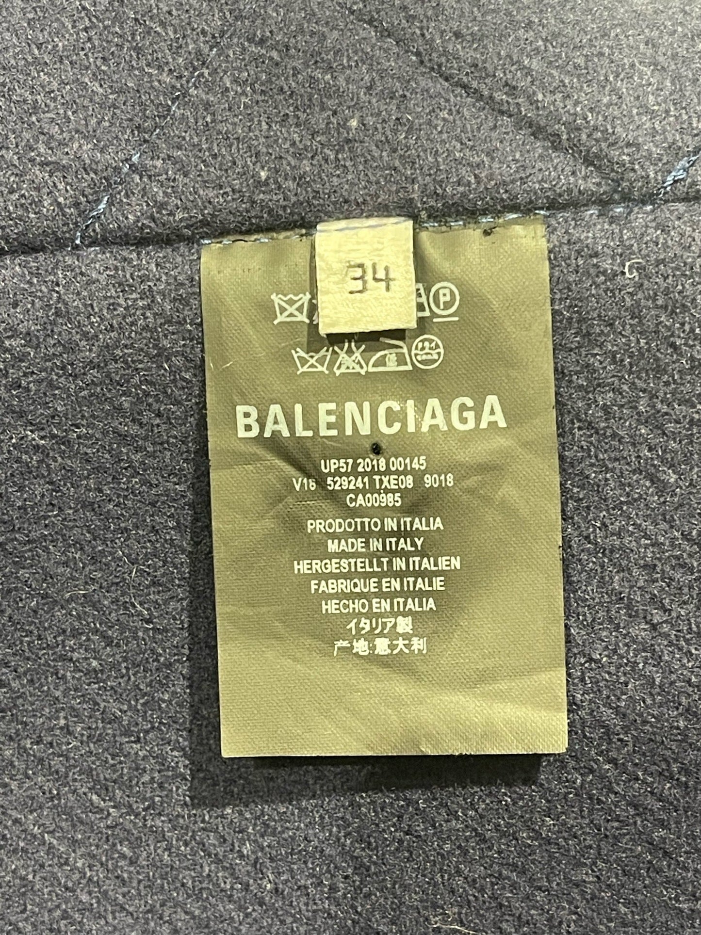 Manteau Balenciaga T.34