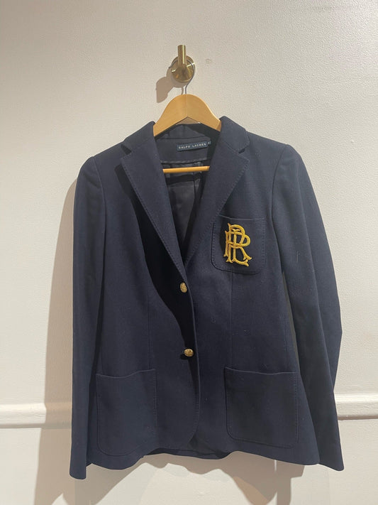 Blazer Ralph Lauren bleu marine T.S
