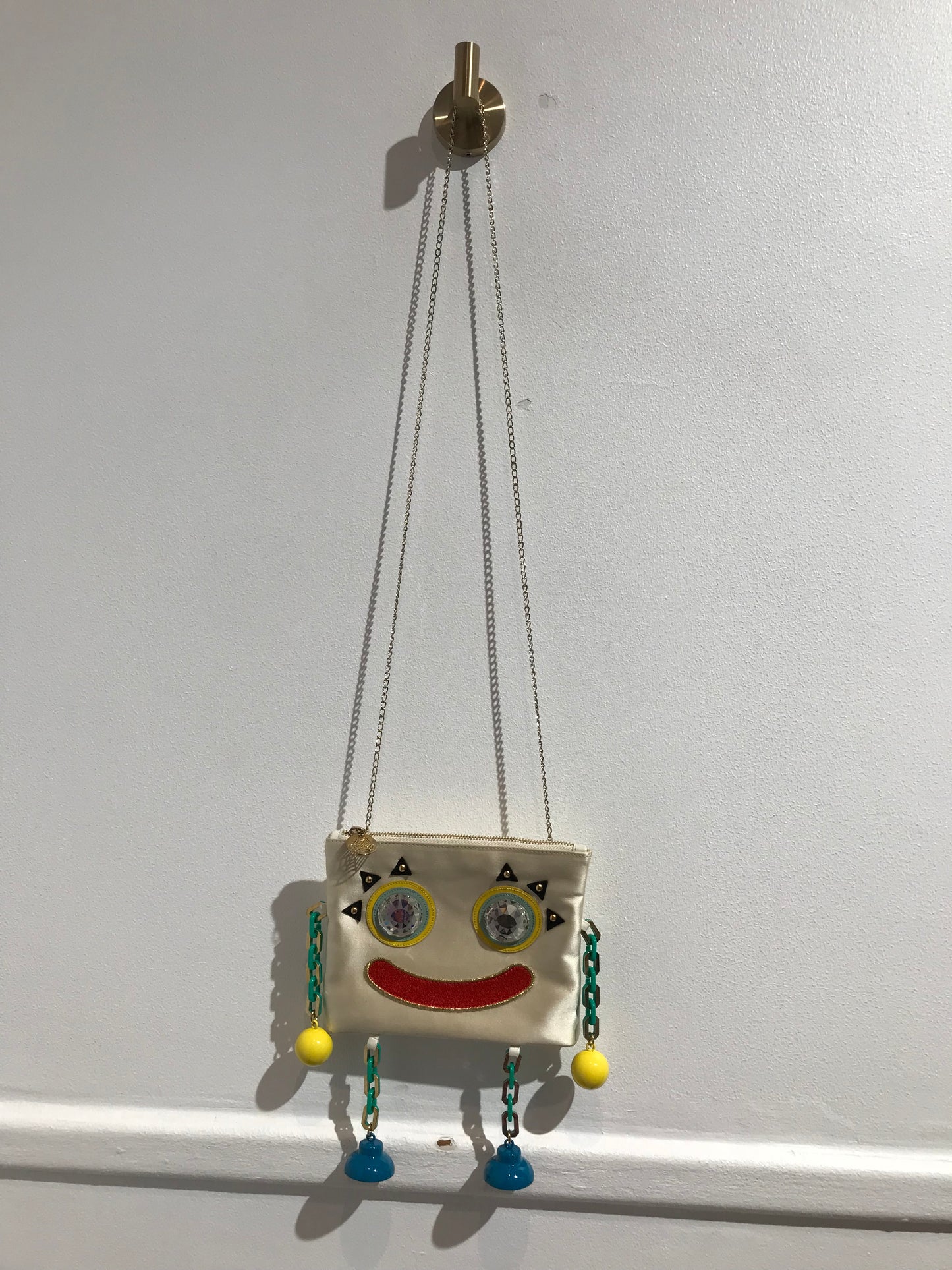 Sac Charlotte Olympia crème
