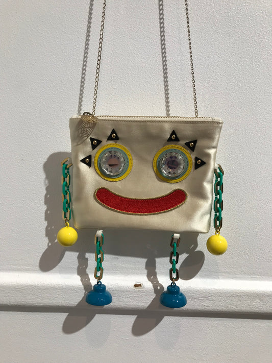 Sac Charlotte Olympia crème