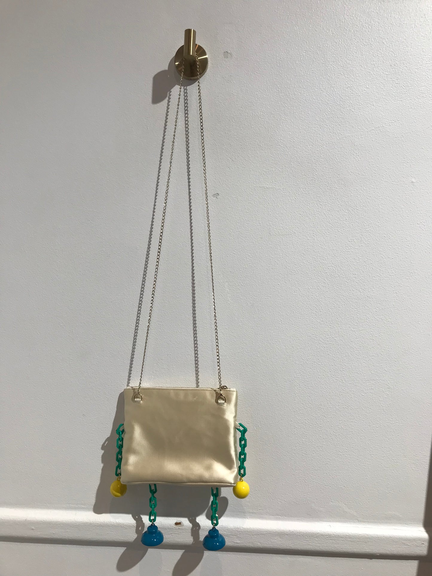 Sac Charlotte Olympia crème