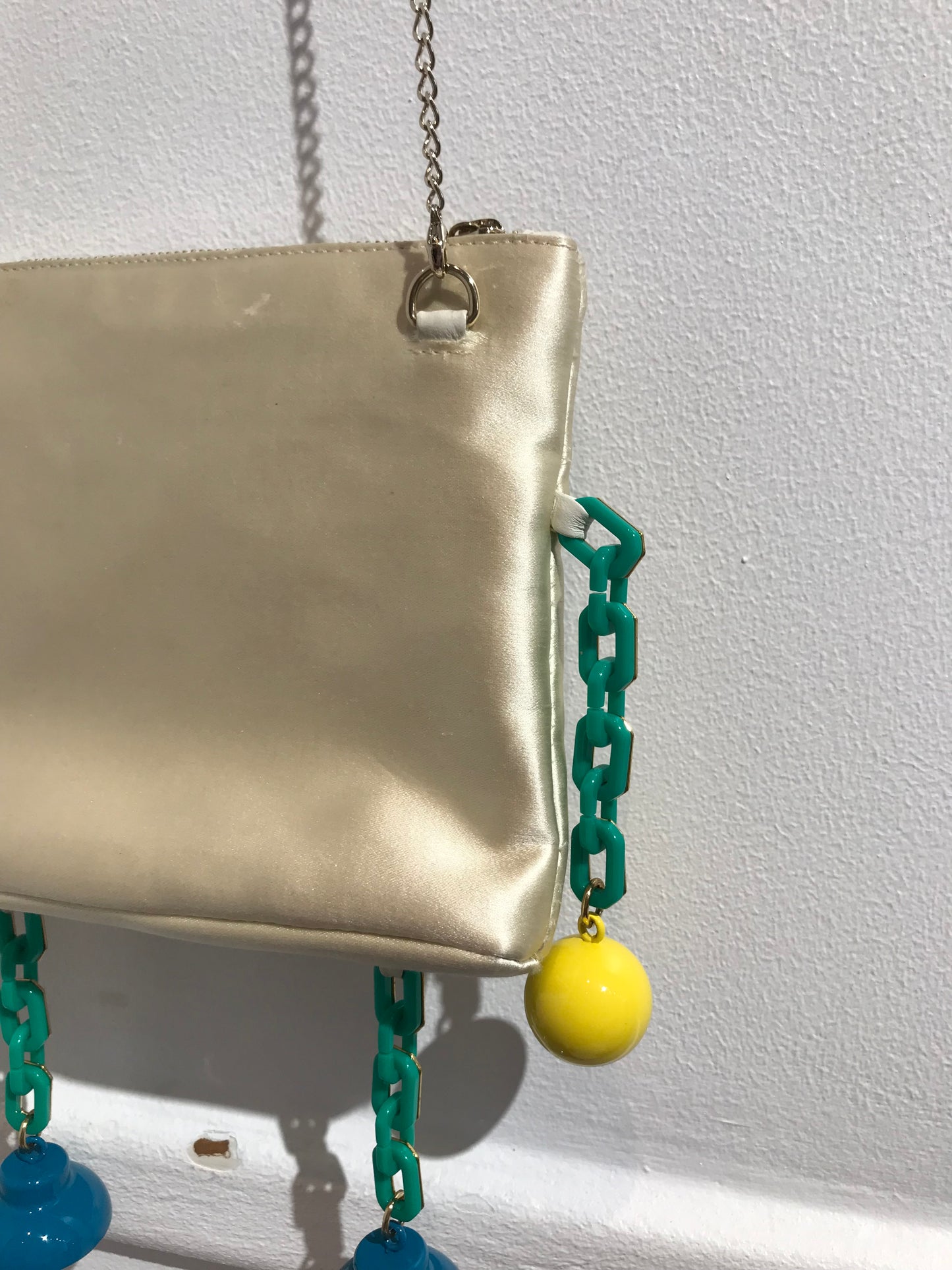 Sac Charlotte Olympia crème