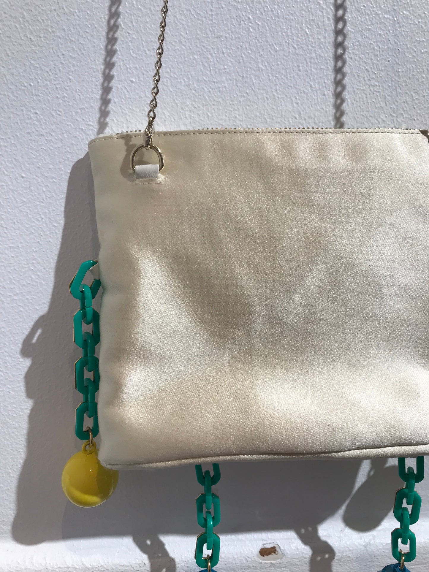 Sac Charlotte Olympia crème