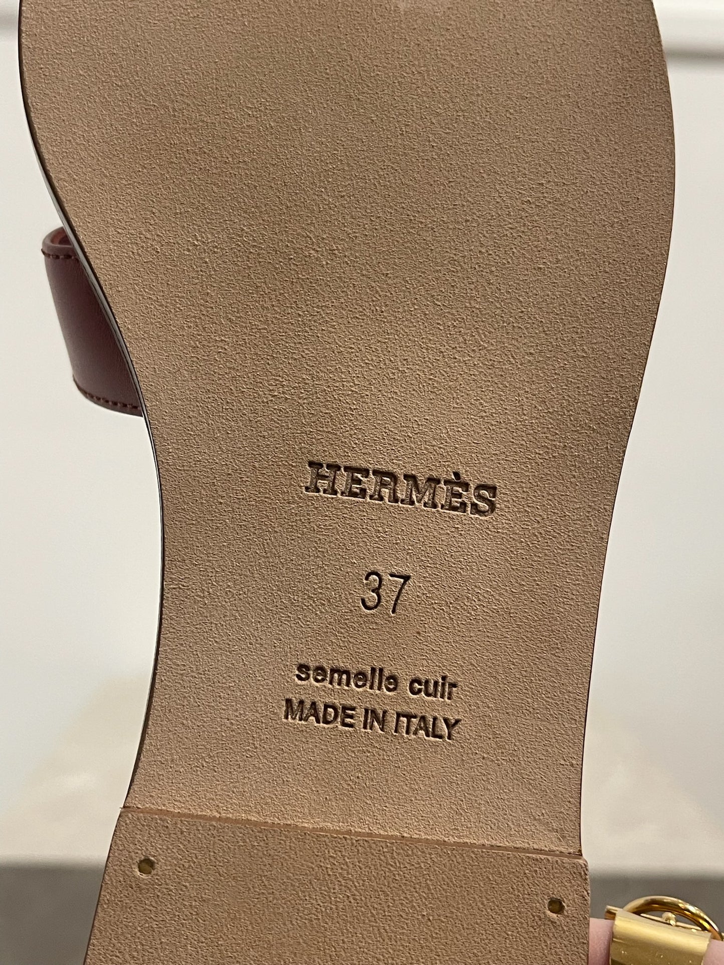 Sandales Oran Hermes T.37 NEUVE