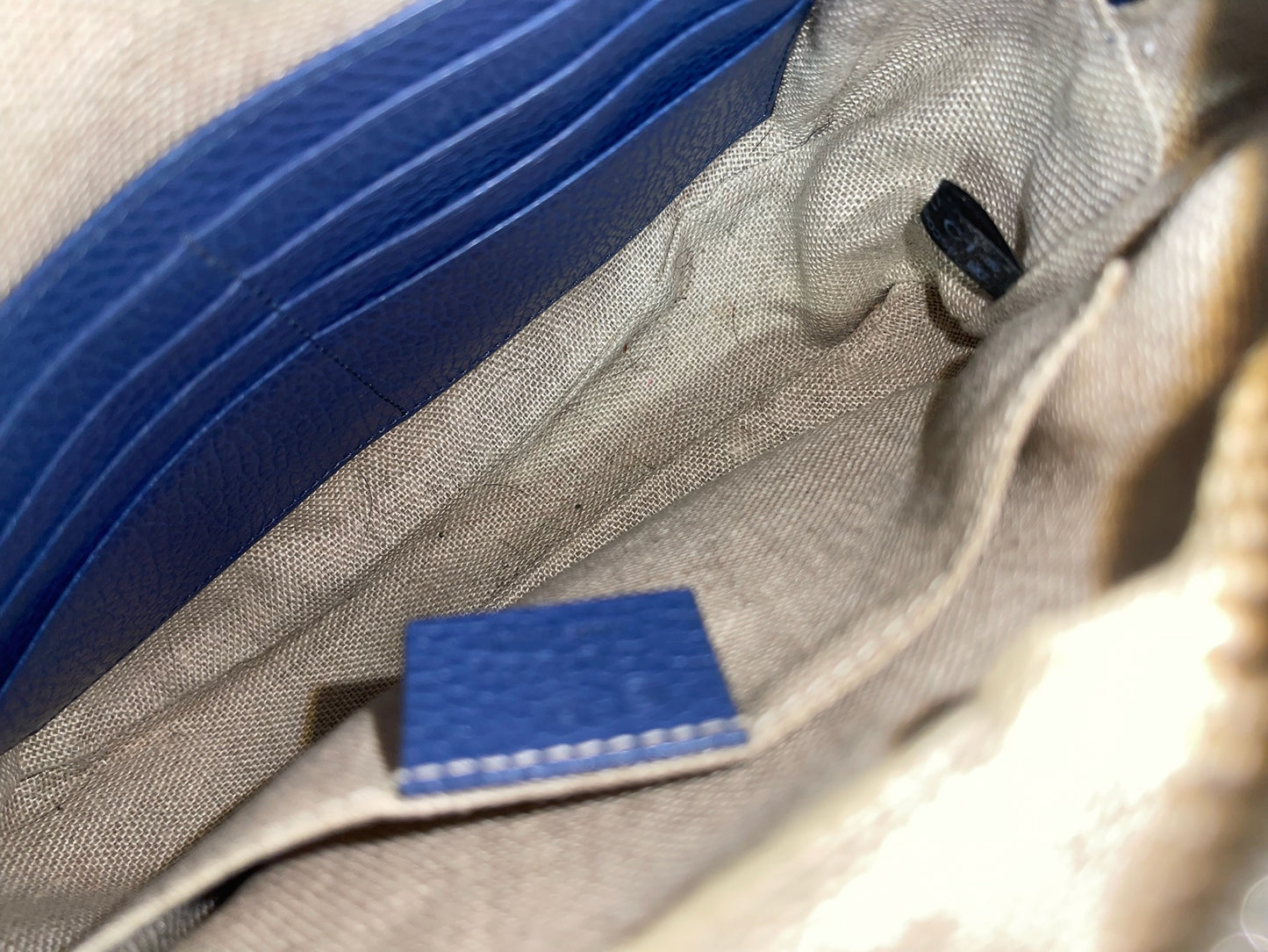 Sac Gucci Webby Bee bleu