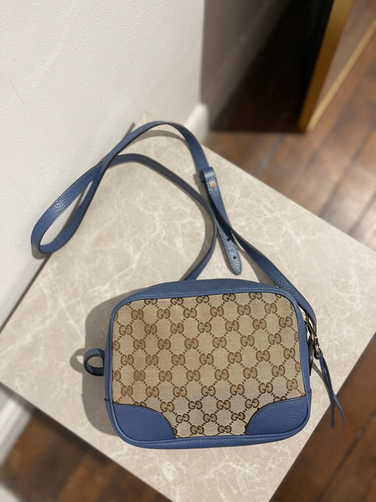Sac Gucci Webby Bee bleu