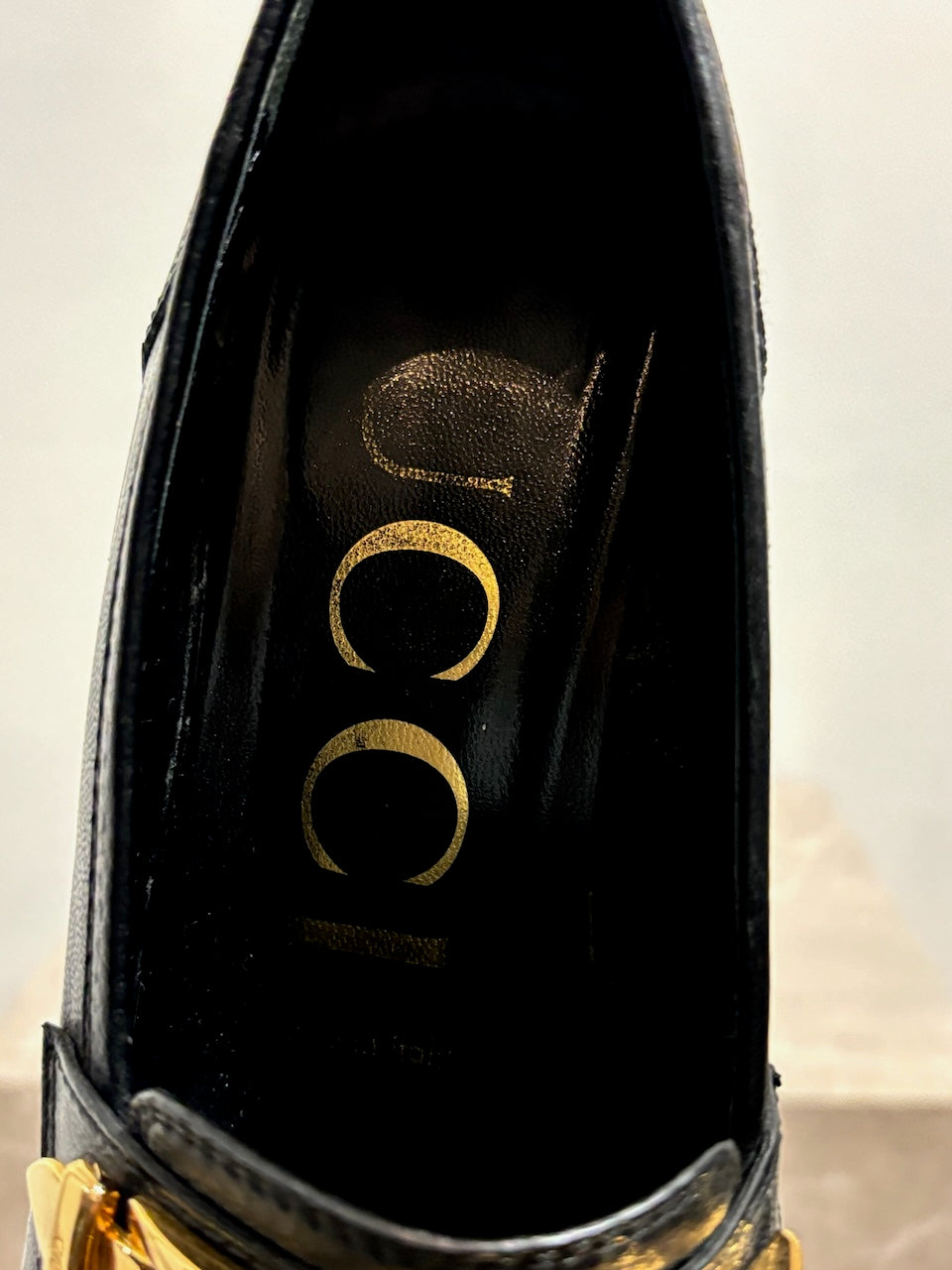 Escarpins Gucci noirs T.36,5