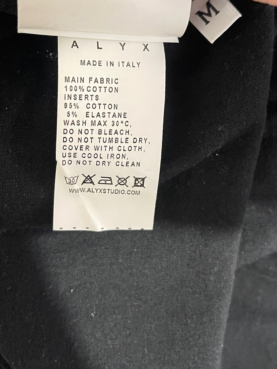 Top 1017 ALYX noir T.M