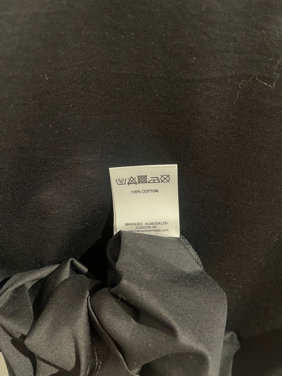 T-shirt Marques Almeida noir T.S