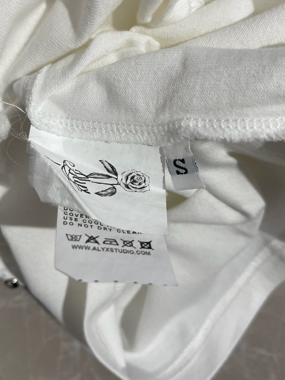 Top 1017 ALYX blanc T.S