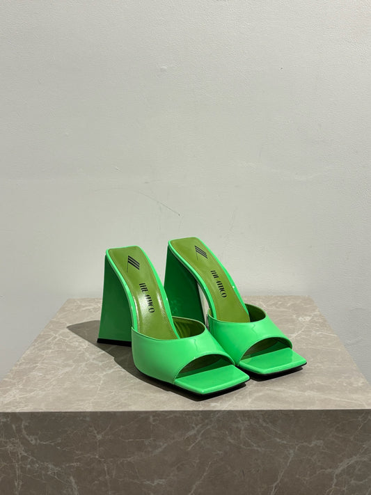 Mules The Attico vertes T.41