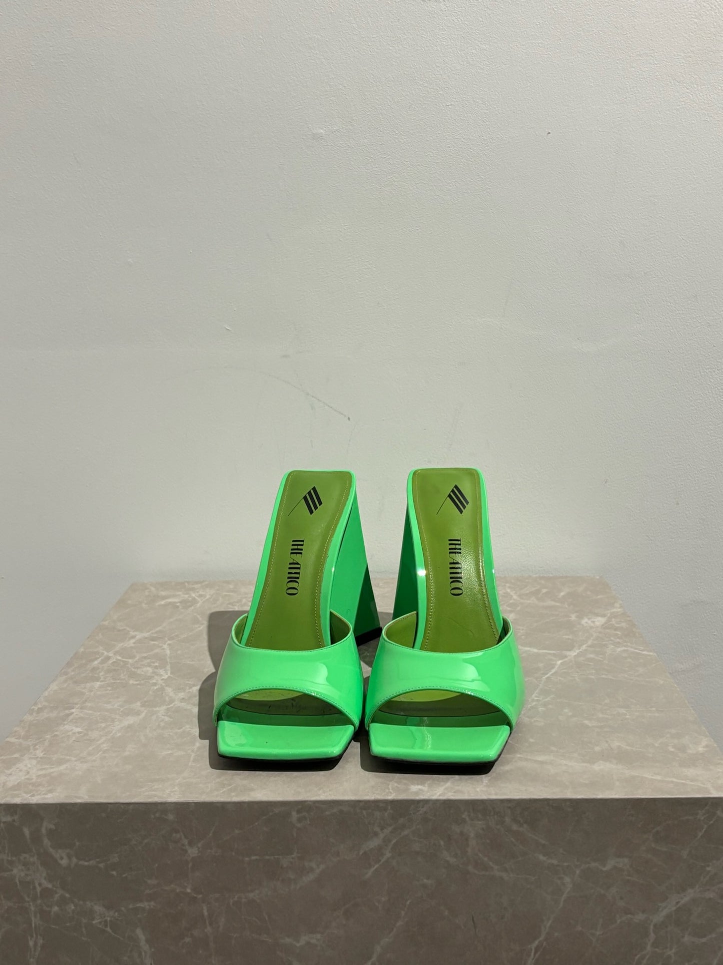 Mules The Attico vertes T.41