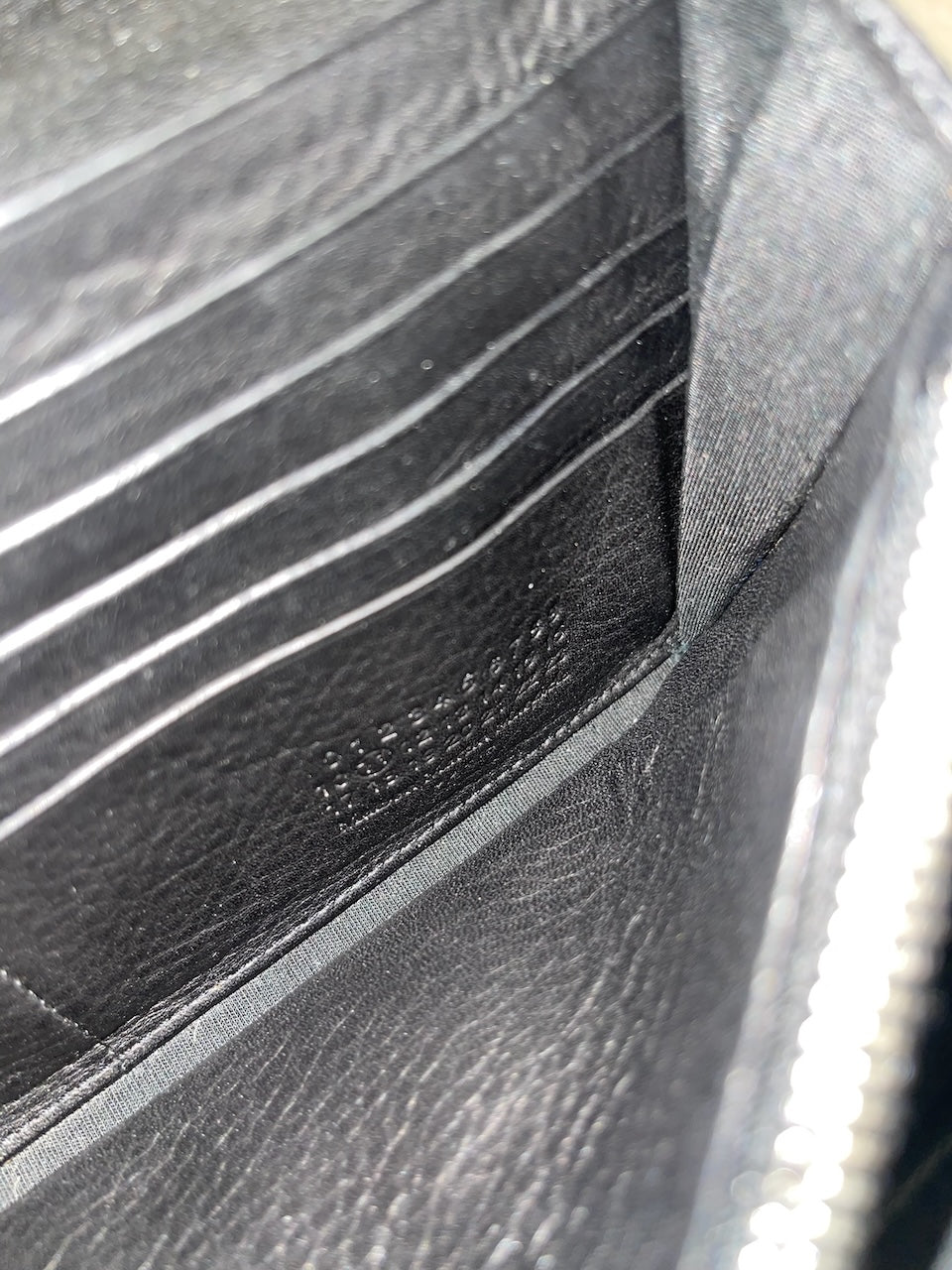 Pochette Maison Margiela noire