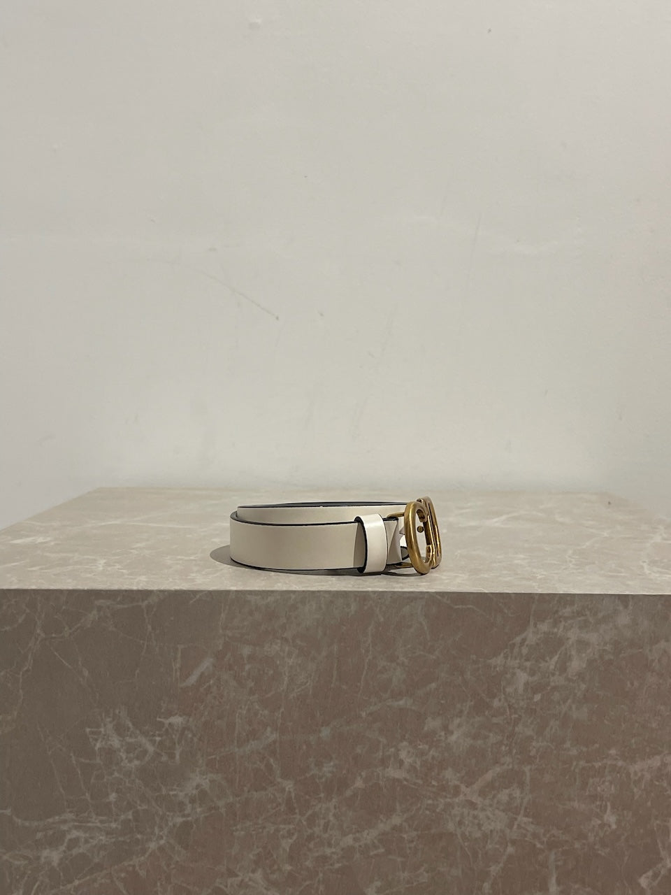 Ceinture Dior blanche T.80