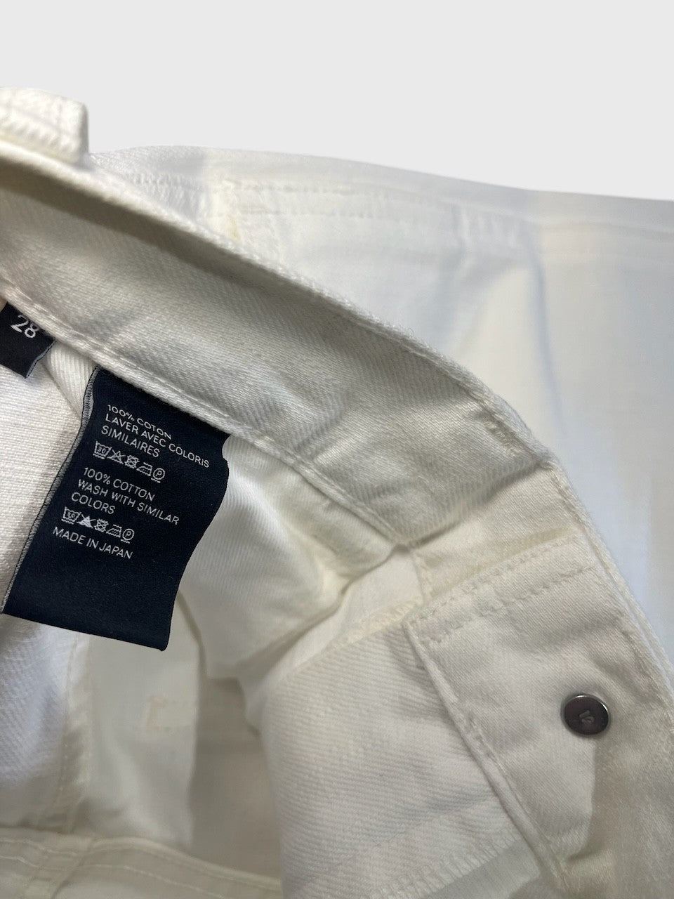 Jeans Celine blanc T.28