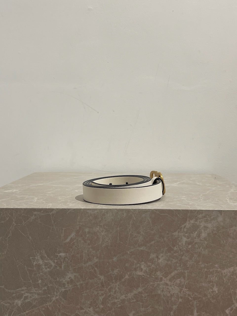 Ceinture Dior blanche T.80