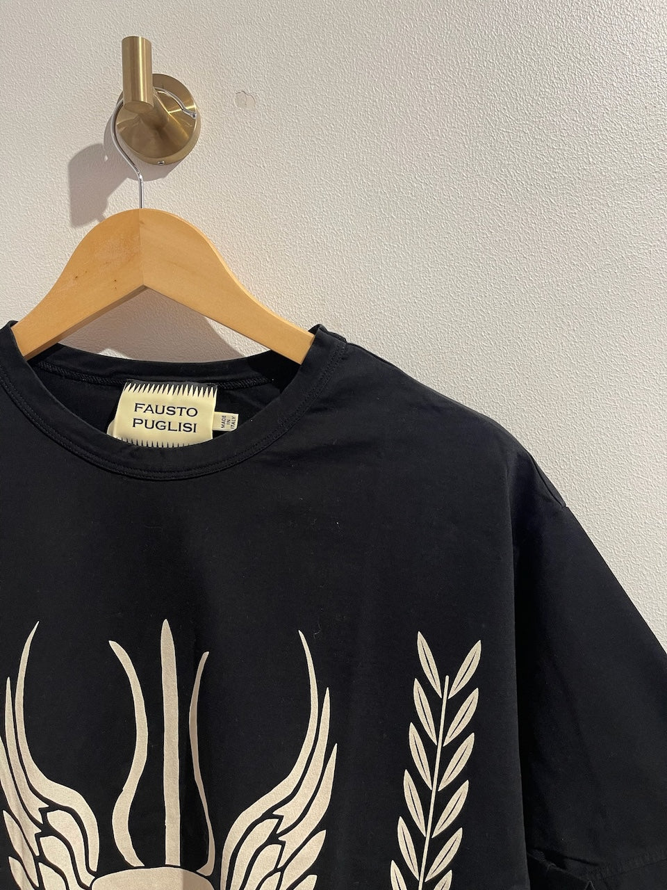 T-shirt Fausto Puglisi noir T.36