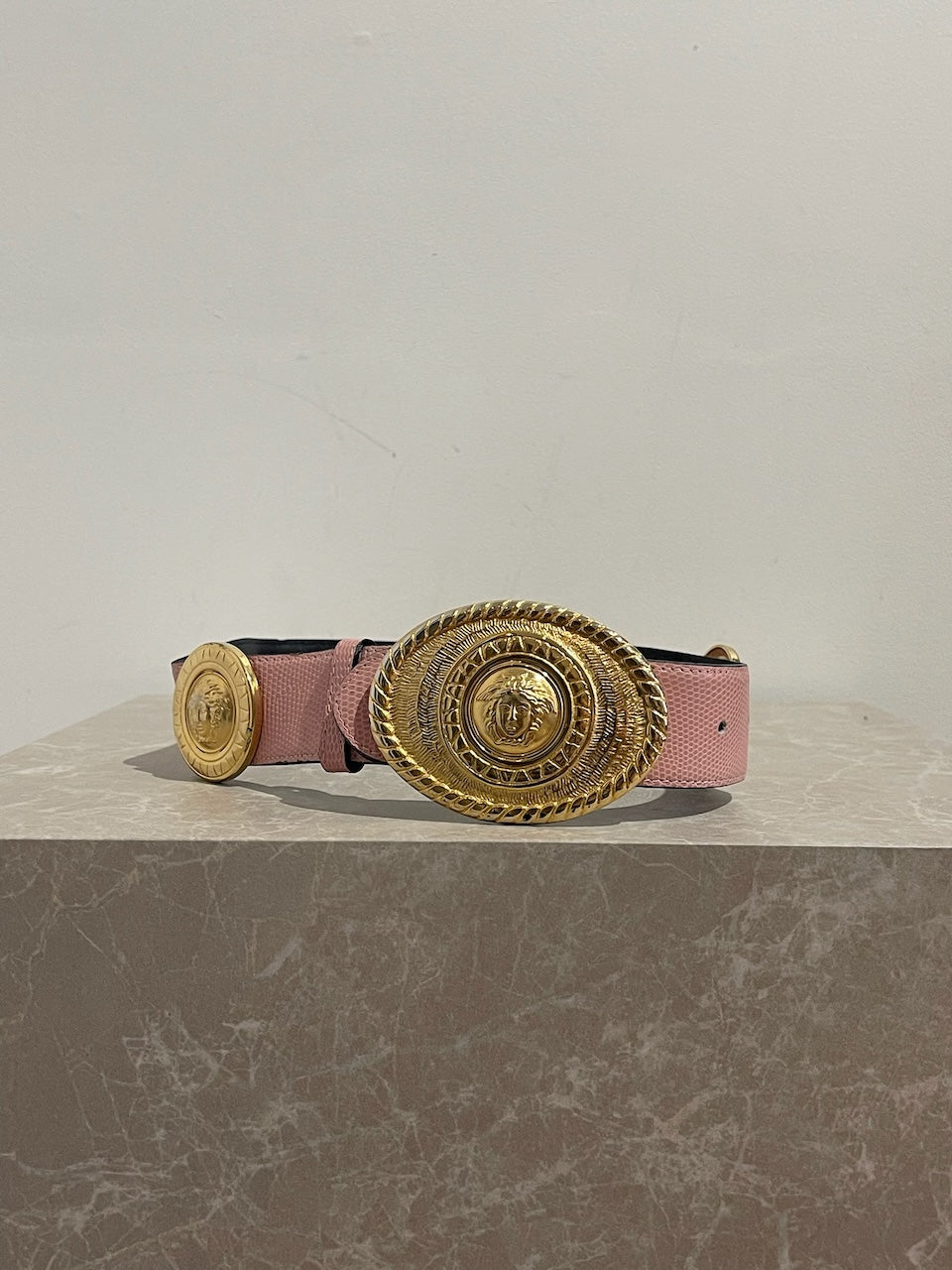 Ceinture Versace rose T.70