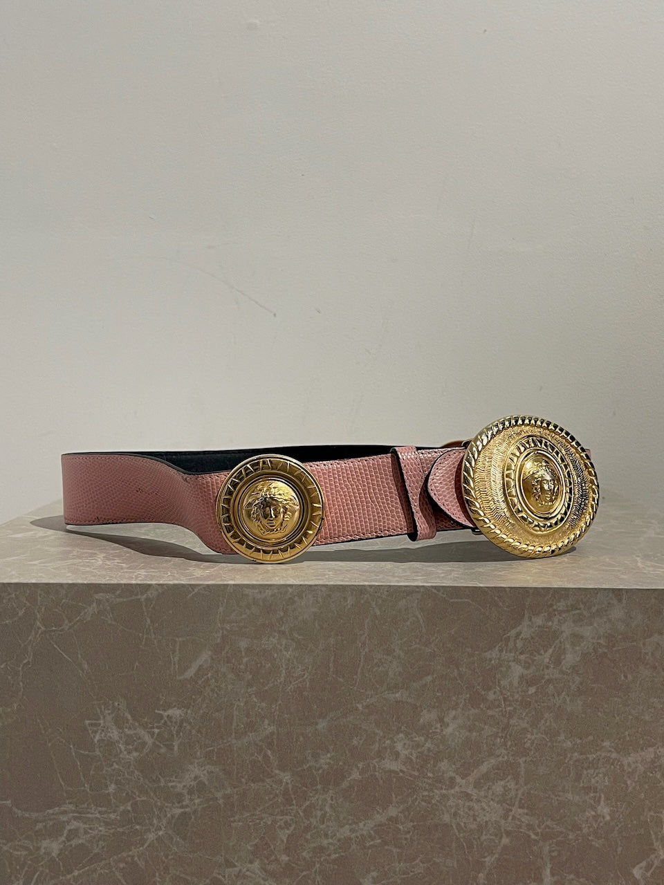 Ceinture Versace rose T.70