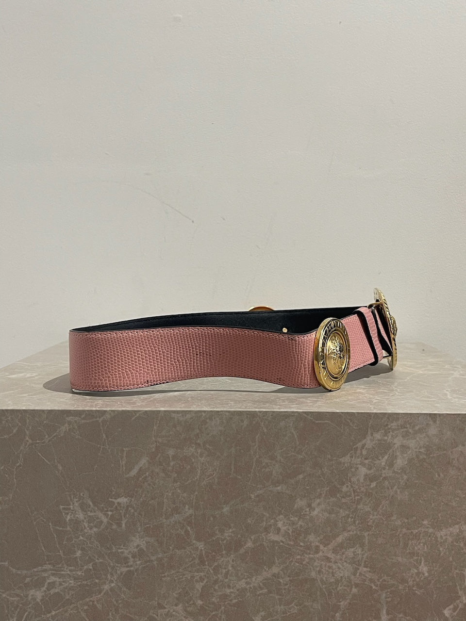 Ceinture Versace rose T.70