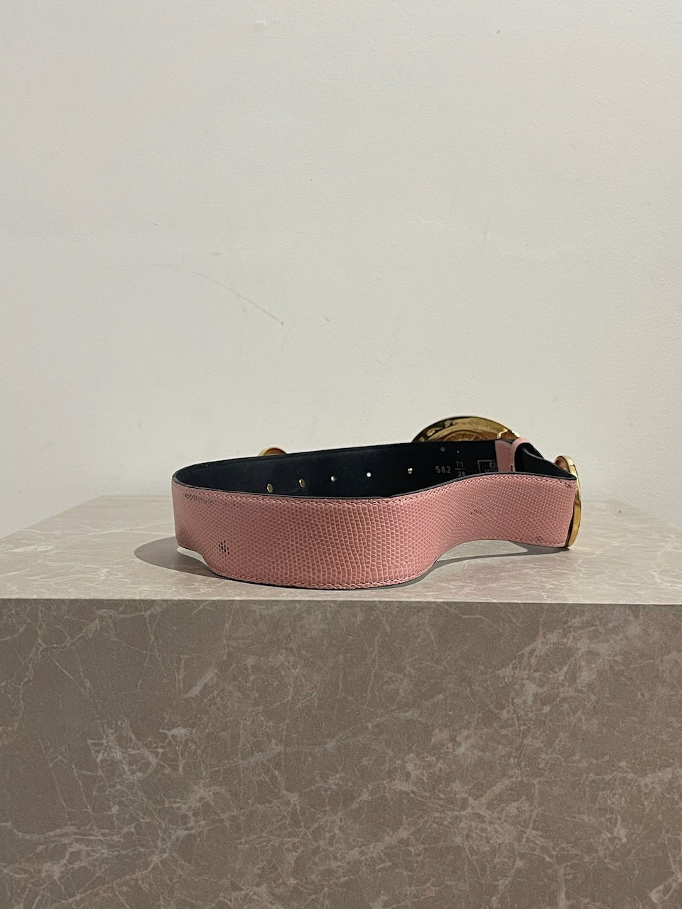 Ceinture Versace rose T.70
