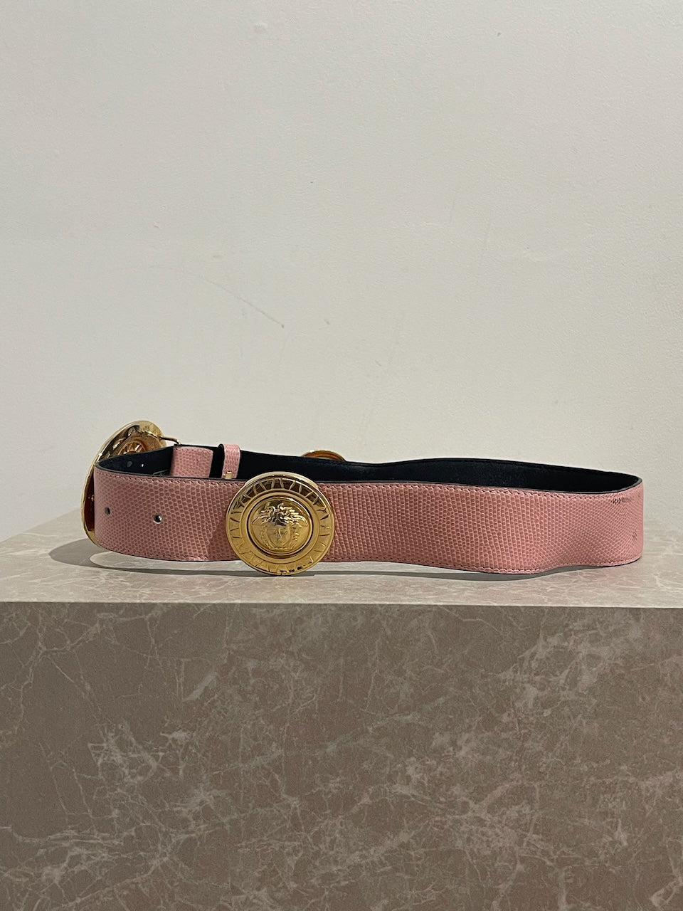 Ceinture Versace rose T.70