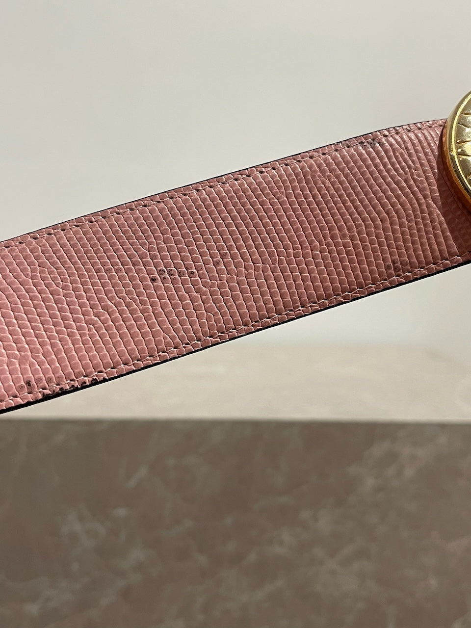 Ceinture Versace rose T.70