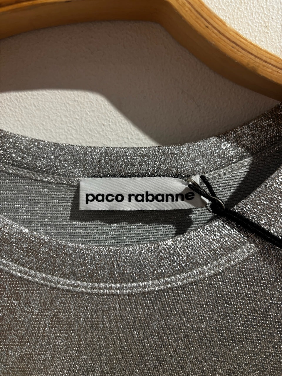 Robe Paco Rabanne argentée T.36 NEUVE