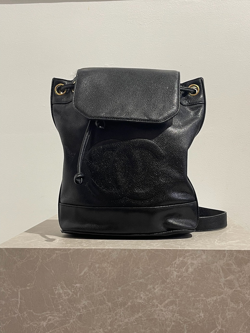 Sac à dos Chanel noir