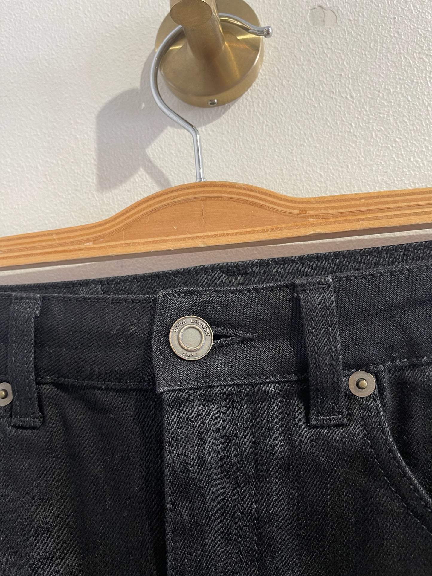 Jeans Saint Laurent noir T.29