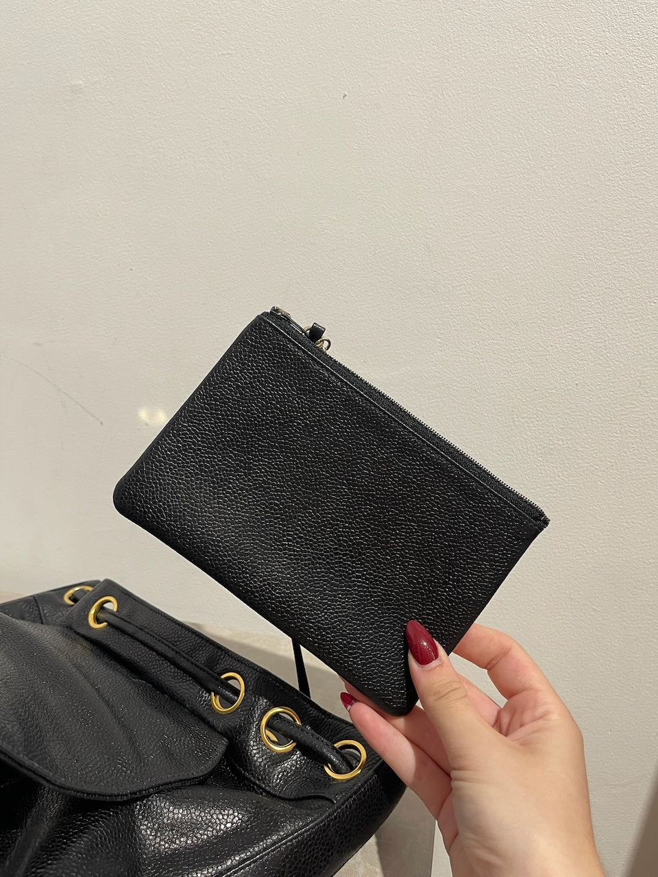 Sac à dos Chanel noir