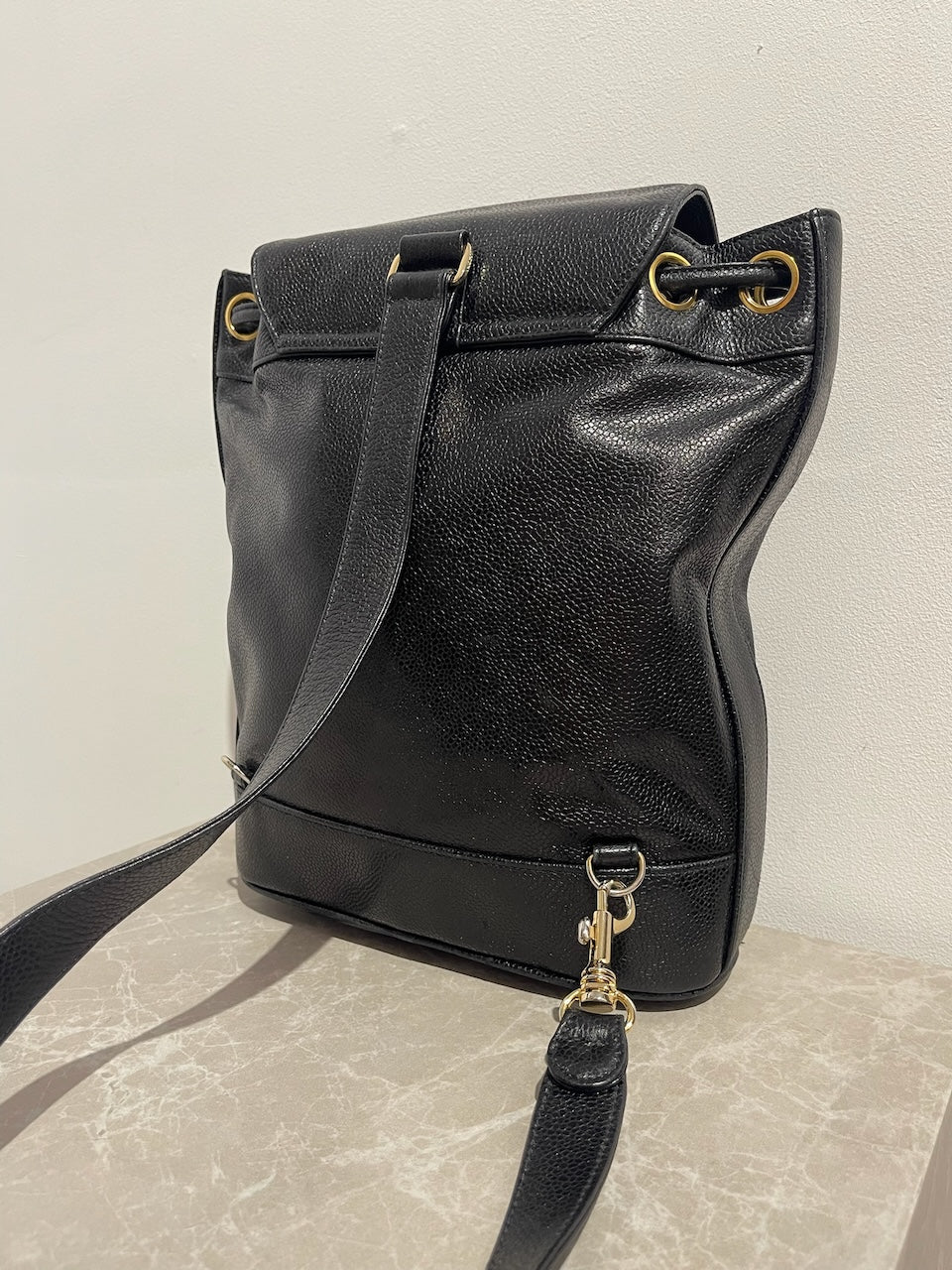 Sac à dos Chanel noir