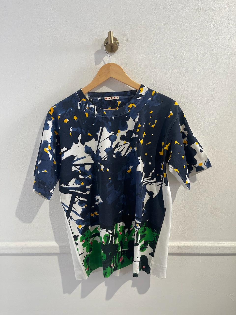 T-shirt Marni bleu T.36