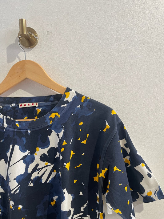 T-shirt Marni bleu T.36